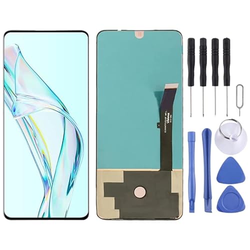 AMOLED Material LCD Screen for ZTE Axon 30 5G A2322 A2322G with Digitizer Full Assembly(Black)