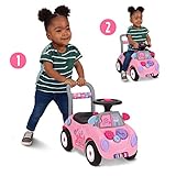 Radio Flyer Creativity Car, Sit to Stand Toddler Ride On Toy, Ages 1-3, Pink Kids Ride On Toy, Large