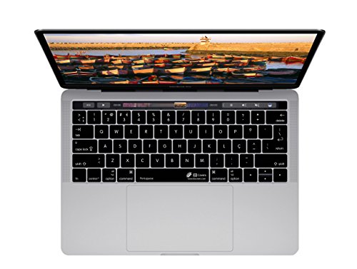 KBCovers - Keyboard Cover for Portuguese Language fits Apple MacBook Pro 13 & 15 inch w/Touch Bar (Late 2016+)