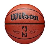 WILSON NBA Authentic Indoor/Outdoor Basketball - Brown, Size 7-29.5"
