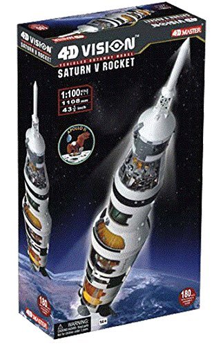 Famemaster 4D-Vision Saturn V Rocket Model 1:100 Scale 26117