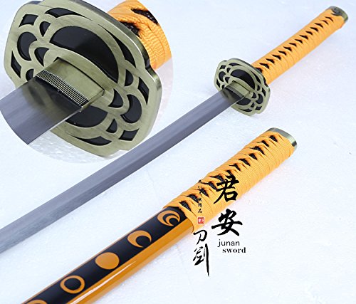 AIT Collectibles S0419 Online Game Anime Touken Ranbu Grandpa MIKAZUKI MUNECHIKA Sword Orange 41"