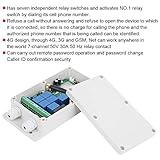 Sonew 7 Channel GSM Remote Switch Controller 4G SMS Relay Switch for Power Failure Alarm, SMS/Phone Command(US)