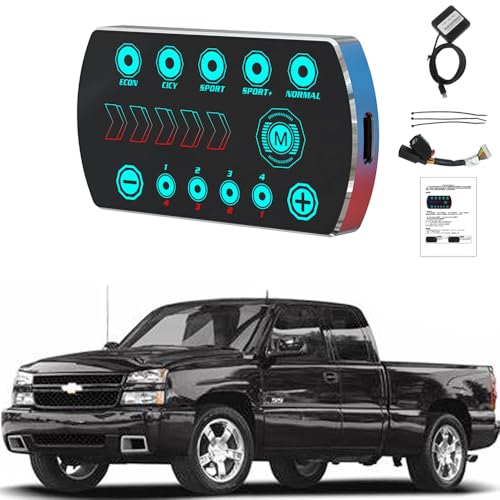 Throttle Response Controller 10 Drive Modes Smart Intelligent Electronic Racing Pedal Accelerator Compatible for Chevrolet Silverado Suburban Tahoe GMC Sierra Yukon Cadillac Escalade(867)