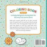 My First Coloring Book for Toddlers: Lovingly Designed Coloring Pages for Kids 1-3 Years Old | Large Motifs for Coloring to Promote Creativity and Motor Skills