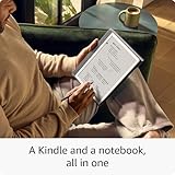 New Amazon Kindle Scribe (64GB) - Redesigned display with uniform borders. Now write directly on books and documents. With built-in notebook summarization. Includes Premium Pen - Tungsten