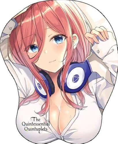 The Quintessential Quintuplets Anime Featuring Miku Nakano Mouse pad Mousepad [US]