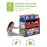 Delta Children Design & Store 6 Bin Toy Storage Organizer, Nick Jr. PAW Patrol