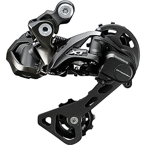 Shimano Deore XT RD-M8050-GS Rear Derailleur - 11 Speed, Medium Cage, Black, Di2