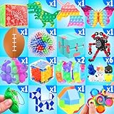 Fidget Toys Set, 160 Pack Sensory Toys Party Favors Kids Autism Autistic Children, Classroom Treasure Box Chest Prizes Pinata Stuffer Gifts Small Mini Bulk Toy Carnival ADHD