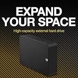 Seagate Expansion 14TB External Hard Drive HDD - USB 3.0, with Rescue Data Recovery Services (STKP14000402)