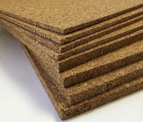 Cork Sheets 24" x 36" x 1/2", - 100% Natural (1/2-inch-thick) (Made in Portugal)