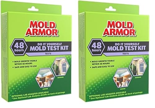 Mold Armor FG500 Do It Yourself Mold Test Kit, Gray (Pack of 2)