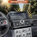 Tumukiw Car Navigation Screen Protector Sunshade Compatible with INEOS Grenadier 2020-2024 Car Navigator Sun Shade Anti Reflective ABS Interior Accessories