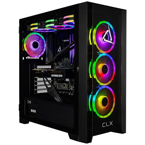 CLX Set Gaming PC - Intel Core i9 14900KF 3.2GHz, GeForce RTX 5080, 2TB NVMe M.2 SSD, 32GB DDR5 RGB Memory, 360mm AIO, WiFi, Windows 11 Home, Black