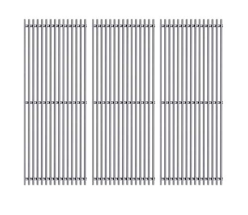 Htanch SF4103(3-Pack) 17 3/4" Stainless Steel Cooking Grid Grates Replacement for Charmglow 810-8410-F and Brinkmann 810-2410-S, 810-2411-F, 810-2411-S, 810-2511-S, 810-4557-0, 810-7490-F, 810-8410-F