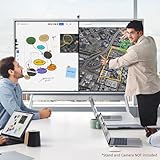 Vibe S1 4K UHD Smart Board, 55 Inch Digital Whiteboard for Office and Classroom, Electronic Presentation Meeting Device for Hybrid Work, Interative Touchscreen Display, Chrome OS and 250+ Free Apps