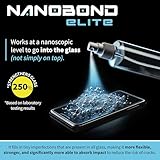 Nanobond Elite Liquid Screen Protector – Patented Nano-Infused Shield for Phones, Tablets, and Smartwatches – Invisible 1-Minute Application, Strengthens Glass by Up to 250% – No Ceramic