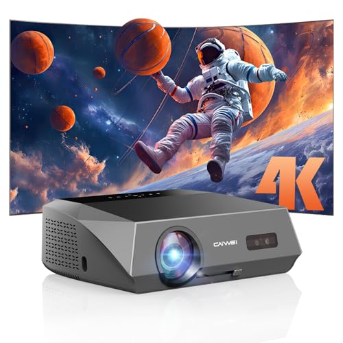 4K Auto Focus Daylight Projector Ultra HD Movie Gaming Proyector LED Smart WiFi Bluetooth NFC Indoor Outdoor Home Theater 4K HDR HDMI Apps Android TV Ceiling Bright 1500ANSI High Lumen Daytime Use