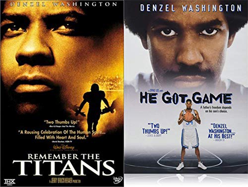 Denzel's Greatest Sports Movies - Remember The Titans & He Got Game 2-DVD Feature Film Collection