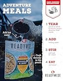 ReadyWise Outdoor Meals Kit, Freeze-Dried Backpacking and Camping Meals, Tasty Meals and Snacks for Hiking, Backpacking, or Emergency Preparedness, Pack of 13