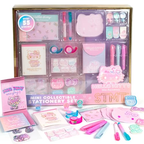 Horizon Group USA Hello Kitty 50th Anniversary Mini Collectible Stationery Set