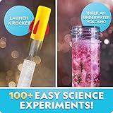 NATIONAL GEOGRAPHIC Stunning Chemistry Set - Mega Science Kit with 100+ Easy Experiments- Make a Volcano and Launch a Rocket, STEM Projects for Kids Ages 8-12, Science Toys (Amazon Exclusive)