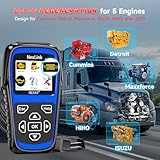 NEXAS Nexlink NL102P Heavy Duty Truck Scanner, All System Diagnostic Scan Tool HD OBD & OBD2 Code Reader for Diesel Trucks & Cars Scan Tool, DPF Regen for Cummins, Detroit, Maxxforce, Isuzu, Hino