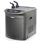 Active Aqua Hydroponic Water Chiller w/ Boost Function, 0.25 HP - Adjustable Cooling System for 40-92 Gallon Reservoirs, Pure Titanium Evaporator Cooler for Aquaponics, Cold Plunge Baths & Aquariums
