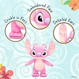 KIDS PREFERRED Disney Baby Lilo & Stitch Angel Soft Huggable Stuffed Animal Cute Plush Toy for Toddler Boys and Girls, Gift for Kids, Pink Angel 16 Inches