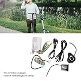 36V 350W Electric Scooter Controller, Electric Scooter Controller Kit Electric Scooter Parts with Circuit Board Thumb Throttle for Safe