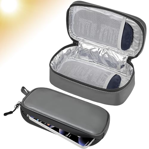 Babeezy Car Phone Cooling Bag Keep Your Phone Safe from Extreme Heat Includes 2 Reusable Ice Packs Fits All Phones