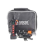 Aetertek AT-919C Super Two Pet Dog Electronic Shock Collar Training System for Sport Large Dogs 1000M Remote Range Waterproof Rechargeable Collars