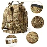 MT Military Army MOLLE 2 Tactical Assault Backpack, Rifleman 3 Day Pack, Medium Rucksack Multicam Camo (Assault Pack UN)