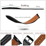 Black Crocodile Exotic Leather Band Compatible for Apple Watch 42mm 44mm 45mm 46mm 49mm Iwatch Men Alligator Replacement Strap Smartwatch Series 10 9 8 7 6 5 4 3 2 1 SE Handmade AW-01-DE-LL