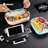 WORTHBUY Japanese Stainless Steel Thermal Lunch Box