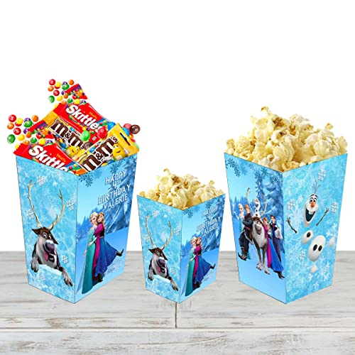 Elsa Popcorn Box | Candy Box | 12 pack