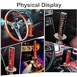 GSTP Katana Shift Knob Samurai Sword Gear Shifter Universal Compatible with Automatic Cars with 4 Adapters 26cm Red