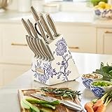 Cuisinart 15pc Caskata Collection™ Stainless Steel Hollow Handle Cutlery Block Set, C77SS-15PKCA