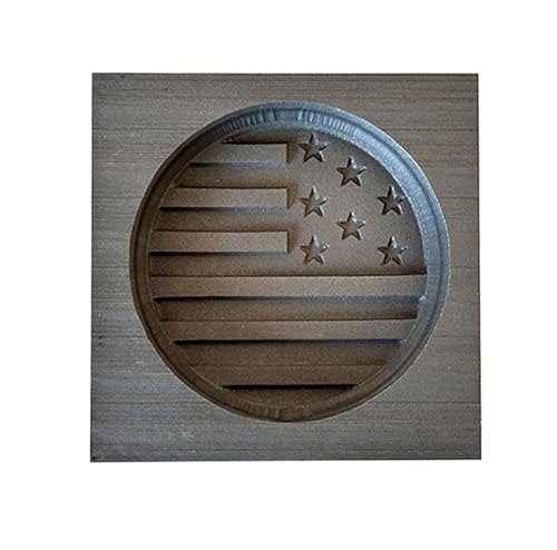 American Flag Graphite Coin Mold - Made in The USA!