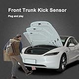 EVFRONTIERX Power Frunk Kit & Kick Sensor Bundle(2 Pack)- Front Trunk Automatic Power Frunk Kit for Tesla Model X 2021 2022 2023 2024 with Kick Sensor