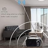 Retekess TR604 AM FM Radio, Battery Operated Radio Portable, AM FM Radio Plug in Wall, High/Low Tone Mode, Big Speaker, Earphone Jack,for Senior, Home