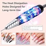 Makartt Nail Drill Handpiece for Up200 Machine:Professional Electric File Remove Gel Polish Poly Nail Gel Black B-05