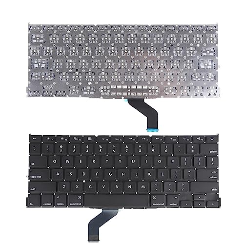 Laptop Replacement US Keyboard Compatible with Apple MacBook A1425 Black(Without Backlit)