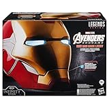 Marvel Legends Series Iron Man Premium Electronic Helmet with Light FX, Avengers: Endgame Adult Collectible Roleplay Gear