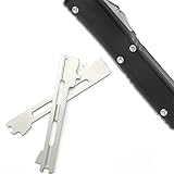 BRASSU OTF Disassembled Microtech UTX-85 Slider Disassembled Ultratech Knives Accessories (Size : Large)