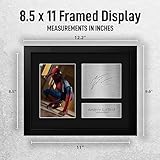 HWC Trading Andrew Garfield Spider-Man Framed Gifts Printed Signed Autograph Picture for Movie Memorabilia Fans - US Letter Size