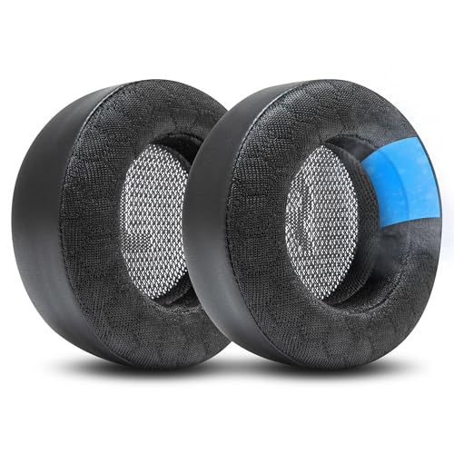 WC Freeze Virtuoso Max - Cooling Gel Earpads for Corsair Virtuoso Max by Wicked Cushions | Enhanced Comfort, Breathable Sports Fabric & Sound Isolation | Black