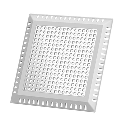 Aojuxix Hair Catcher/Drain Strainer/Shower Drain Cover for Bathroom Floor Drain, Stainless Steel and Silicone (Patented Product)