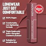 Revlon ColorStay Limitless Matte Liquid Lipstick, Vegan Formula, No-Budge, Longwear Lip Color, Long Lasting, Lightweight/Comfortable, Waterproof, 016 Extra Shot, 0.17 fl oz